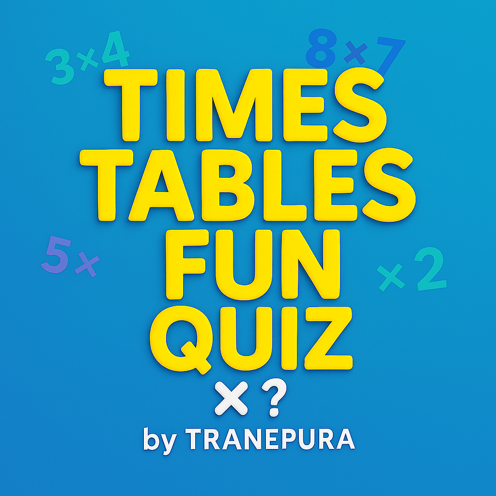 Times Tables Quiz Logo